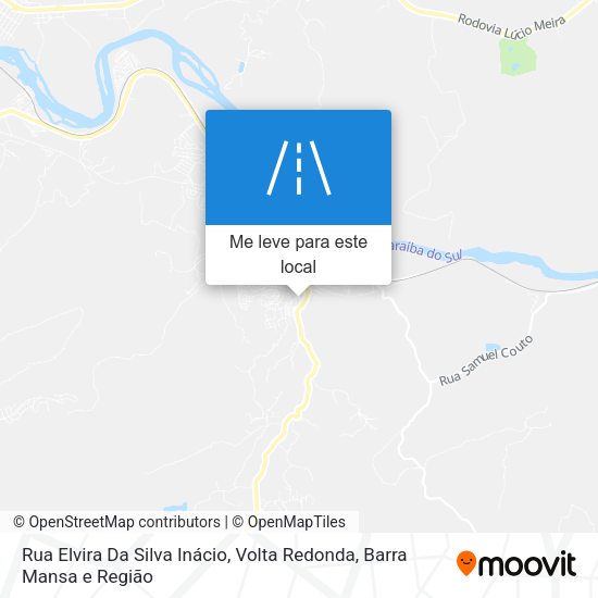 Rua Elvira Da Silva Inácio mapa