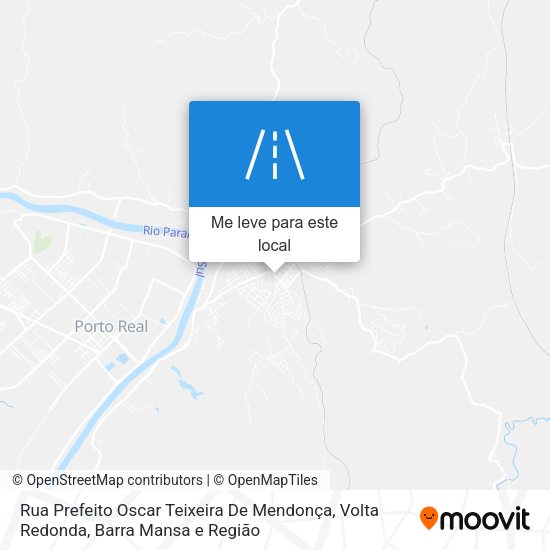 Rua Prefeito Oscar Teixeira De Mendonça mapa