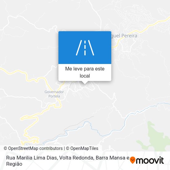 Rua Marilia Lima Dias mapa