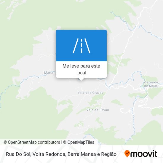 Rua Do Sol mapa