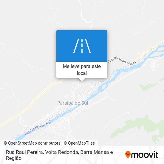 Rua Raul Pereira mapa