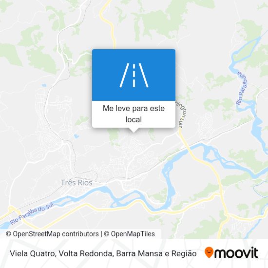 Viela Quatro mapa