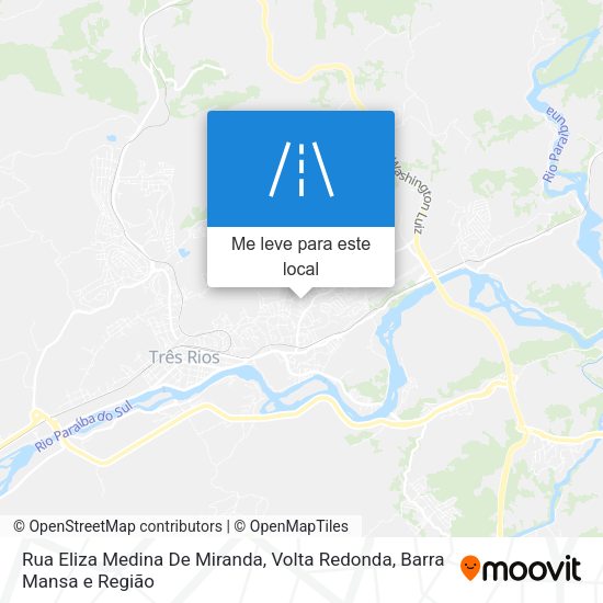 Rua Eliza Medina De Miranda mapa