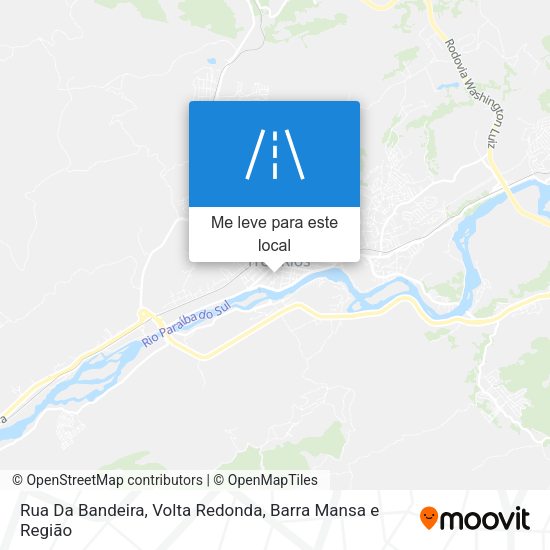 Rua Da Bandeira mapa