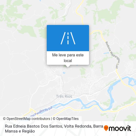 Rua Edneia Bastos Dos Santos mapa