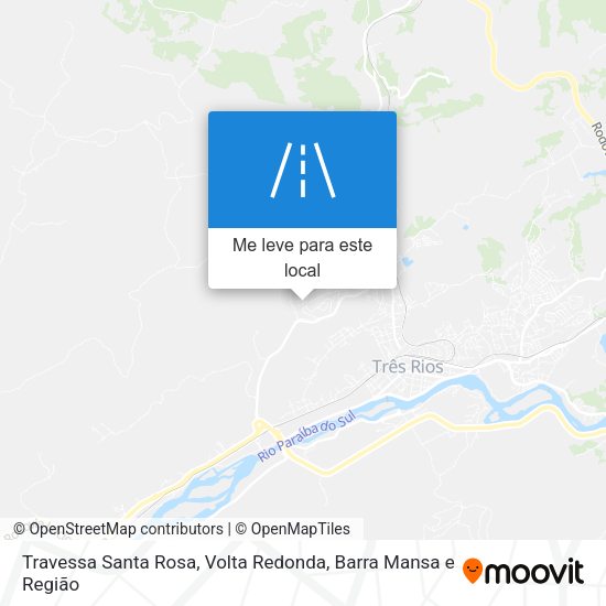Travessa Santa Rosa mapa