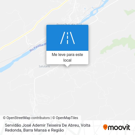Servidão José Ademir Teixeira De Abreu mapa