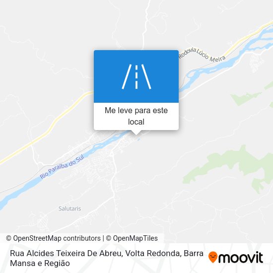 Rua Alcides Teixeira De Abreu mapa