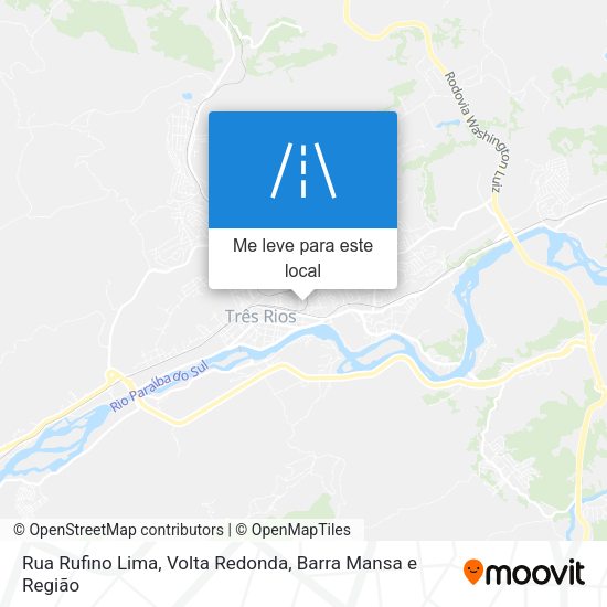 Rua Rufino Lima mapa