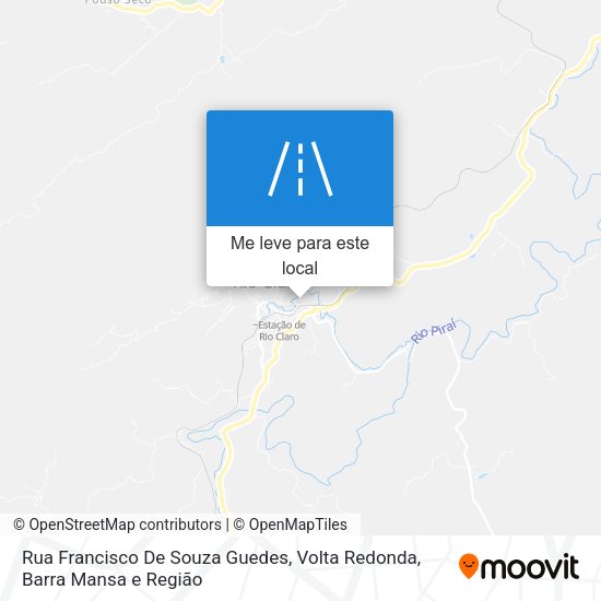 Rua Francisco De Souza Guedes mapa