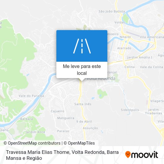 Travessa Maria Elias Thome mapa