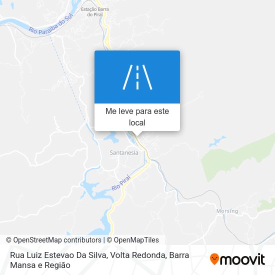 Rua Luiz Estevao Da Silva mapa