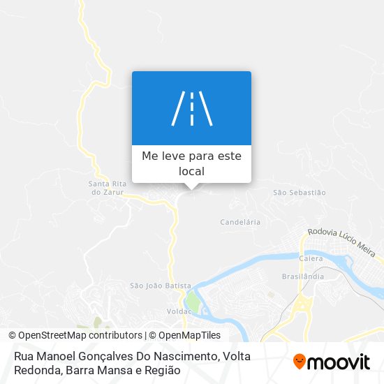 Rua Manoel Gonçalves Do Nascimento mapa