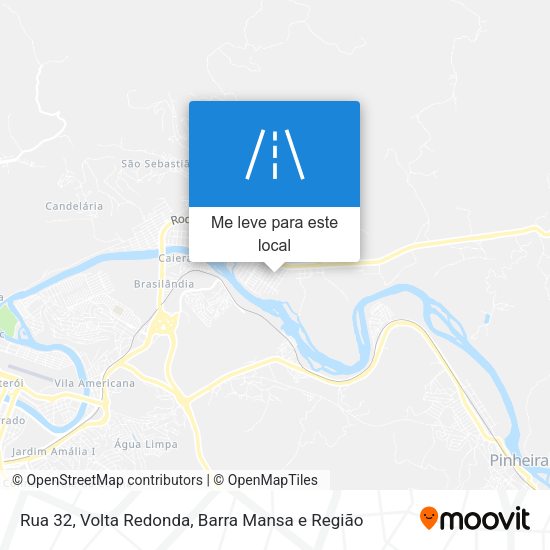 Rua 32 mapa