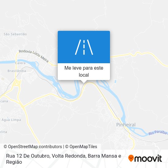 Rua 12 De Outubro mapa