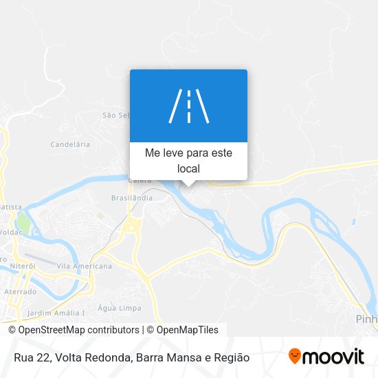 Rua 22 mapa