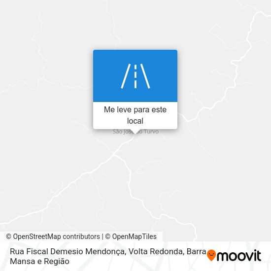 Rua Fiscal Demesio Mendonça mapa