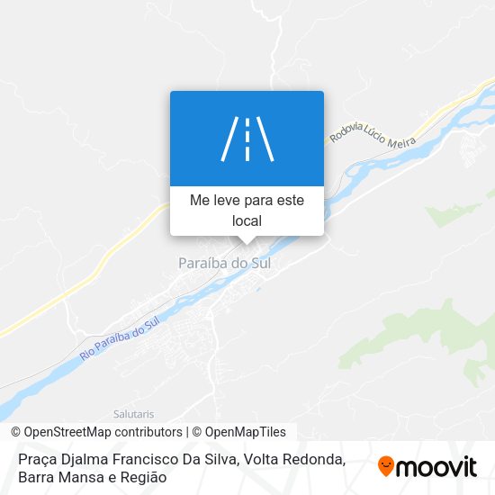 Praça Djalma Francisco Da Silva mapa