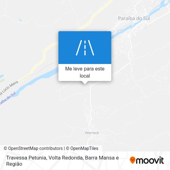 Travessa Petunia mapa