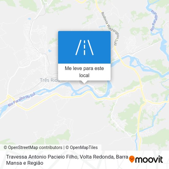 Travessa Antonio Pacieio Filho mapa