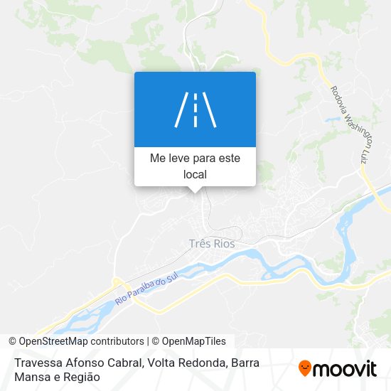 Travessa Afonso Cabral mapa