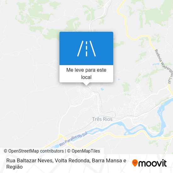 Rua Baltazar Neves mapa
