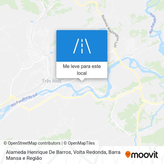 Alameda Henrique De Barros mapa