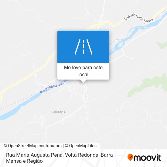 Rua Maria Augusta Pena mapa