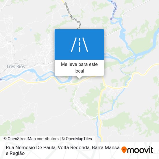 Rua Nemesio De Paula mapa