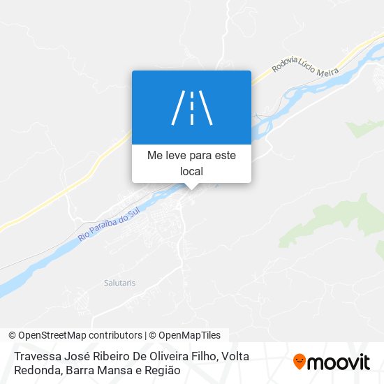 Travessa José Ribeiro De Oliveira Filho mapa