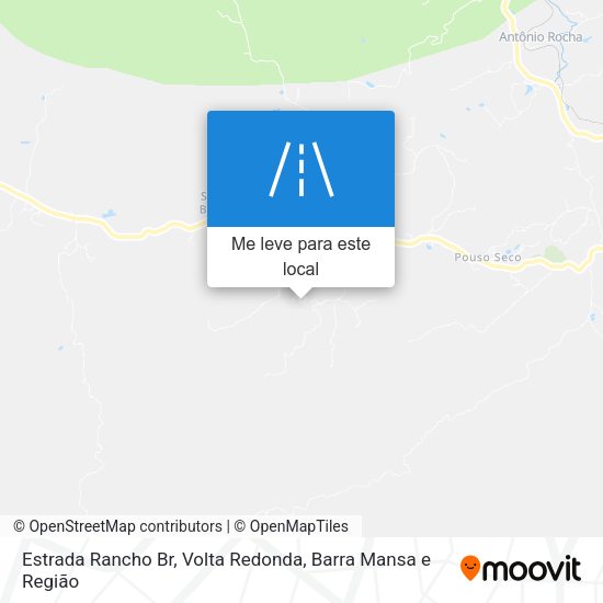 Estrada Rancho Br mapa