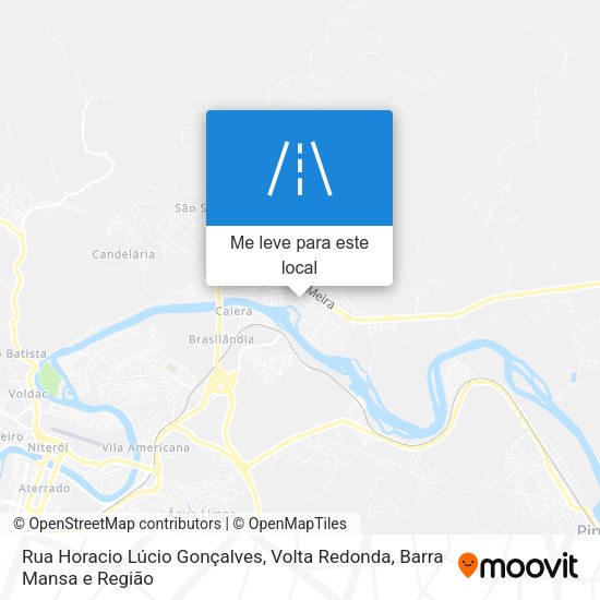 Rua Horacio Lúcio Gonçalves mapa