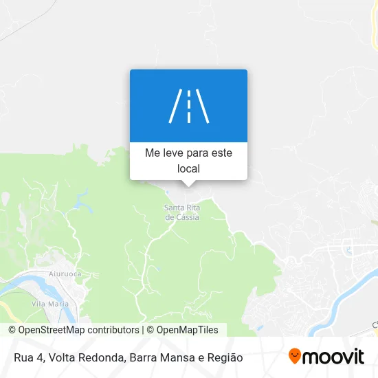 Rua 4 mapa