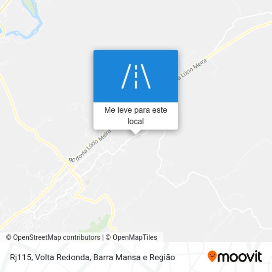 Rj115 mapa