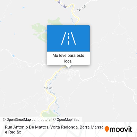 Rua Antonio De Mattos mapa