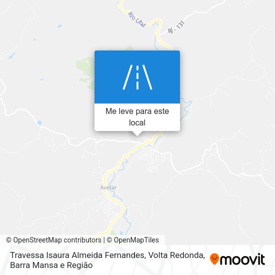 Travessa Isaura Almeida Fernandes mapa