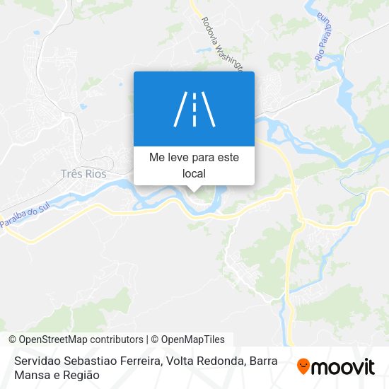 Servidao Sebastiao Ferreira mapa