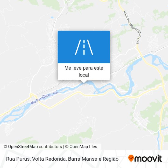 Rua Purus mapa
