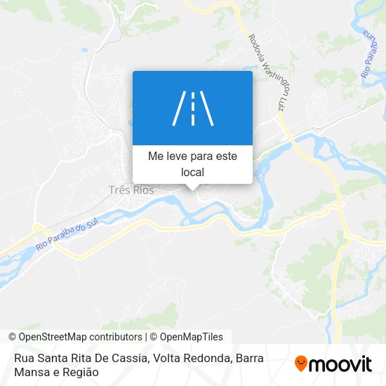Rua Santa Rita De Cassia mapa