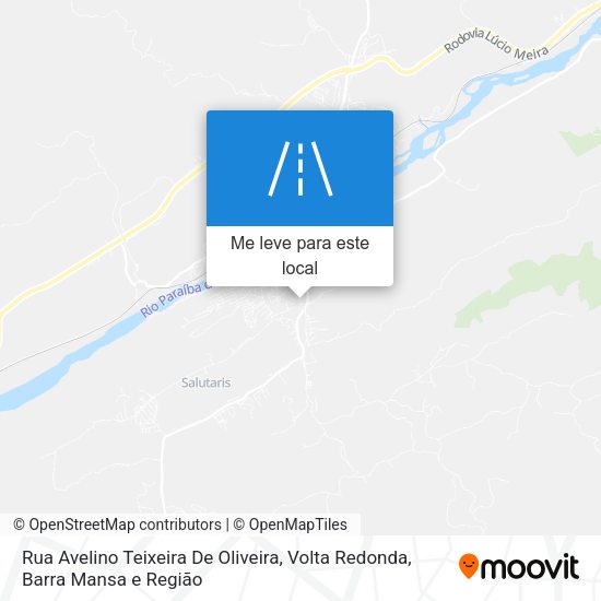 Rua Avelino Teixeira De Oliveira mapa