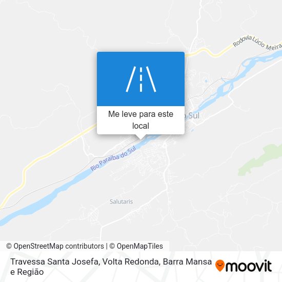 Travessa Santa Josefa mapa