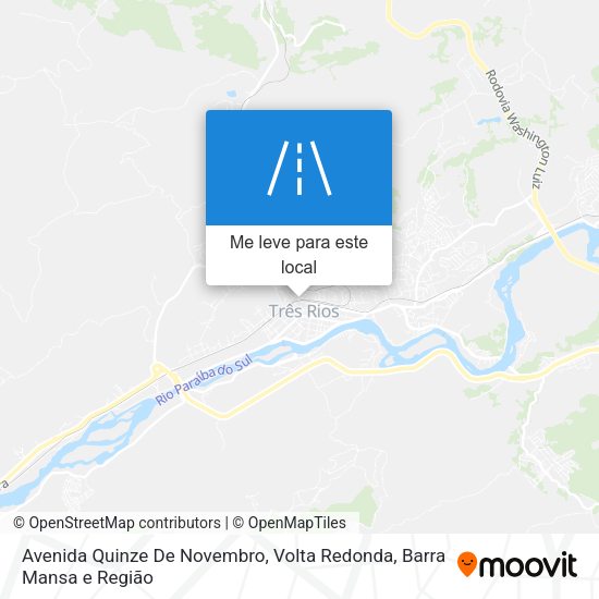Avenida Quinze De Novembro mapa