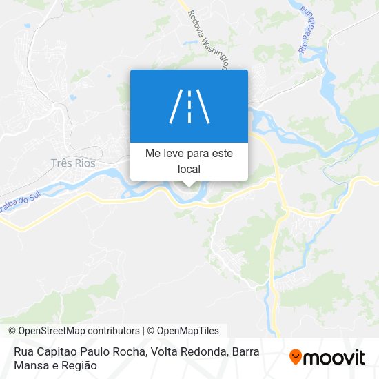 Rua Capitao Paulo Rocha mapa