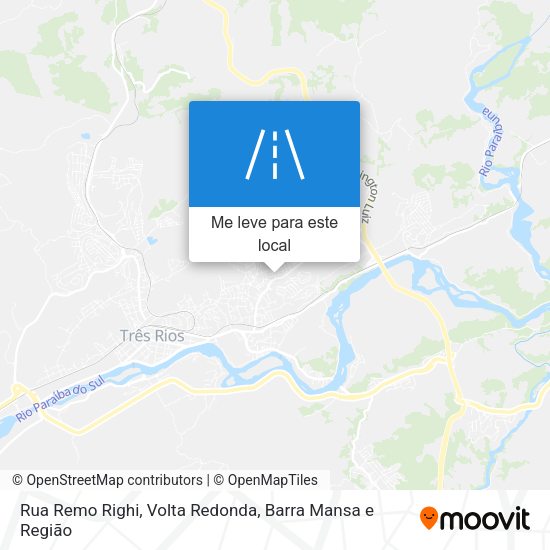 Rua Remo Righi mapa