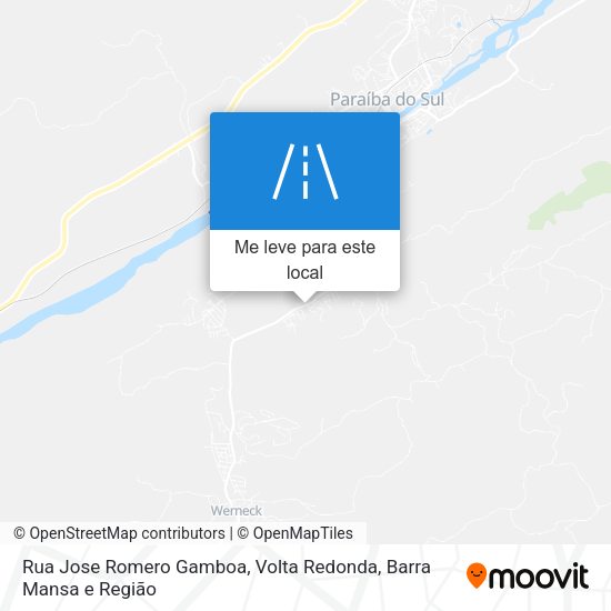 Rua Jose Romero Gamboa mapa