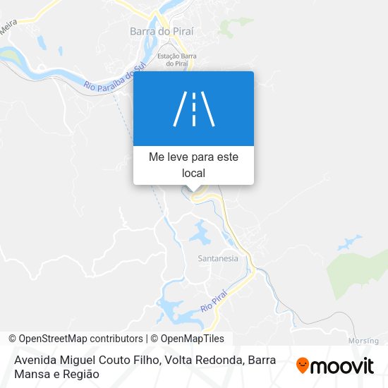 Avenida Miguel Couto Filho mapa