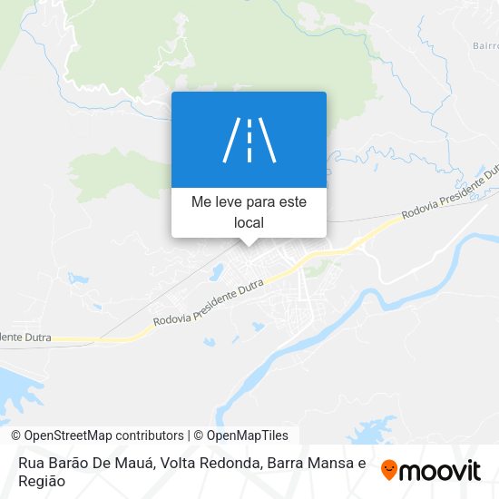 Rua Barão De Mauá mapa