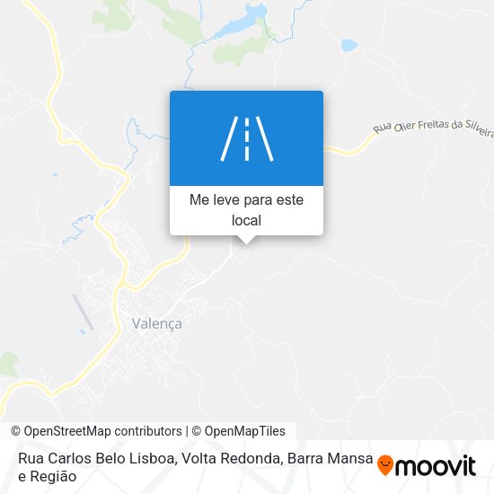 Rua Carlos Belo Lisboa mapa