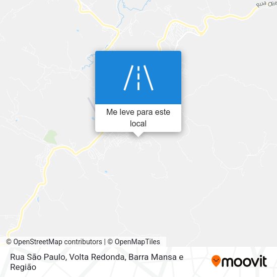 Rua São Paulo mapa