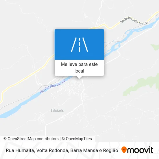 Rua Humaita mapa